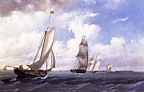 The ' Mary' of Boston Returning to Port by William Bradford